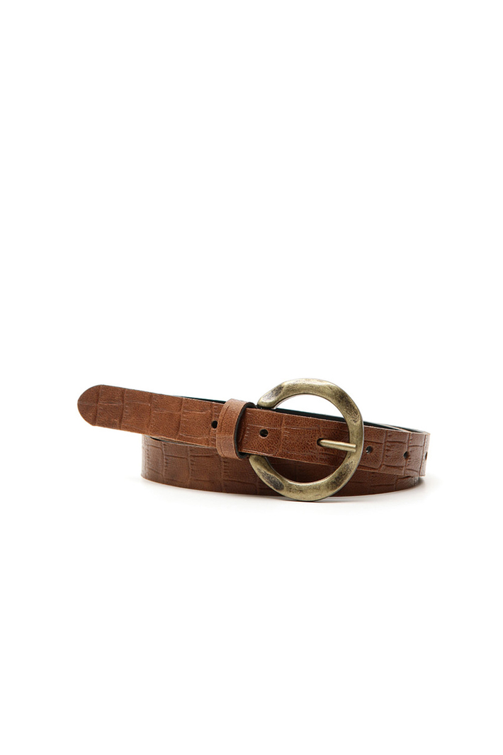 Round buckle belt Intrend Round buckle belt Intrend