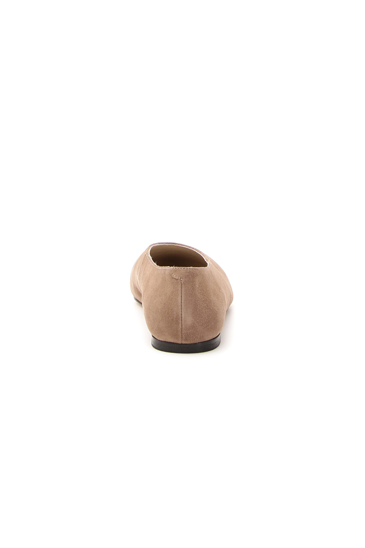 Ballerina accollata in pelle Diffusione Tessile Ballerina accollata in pelle Diffusione Tessile