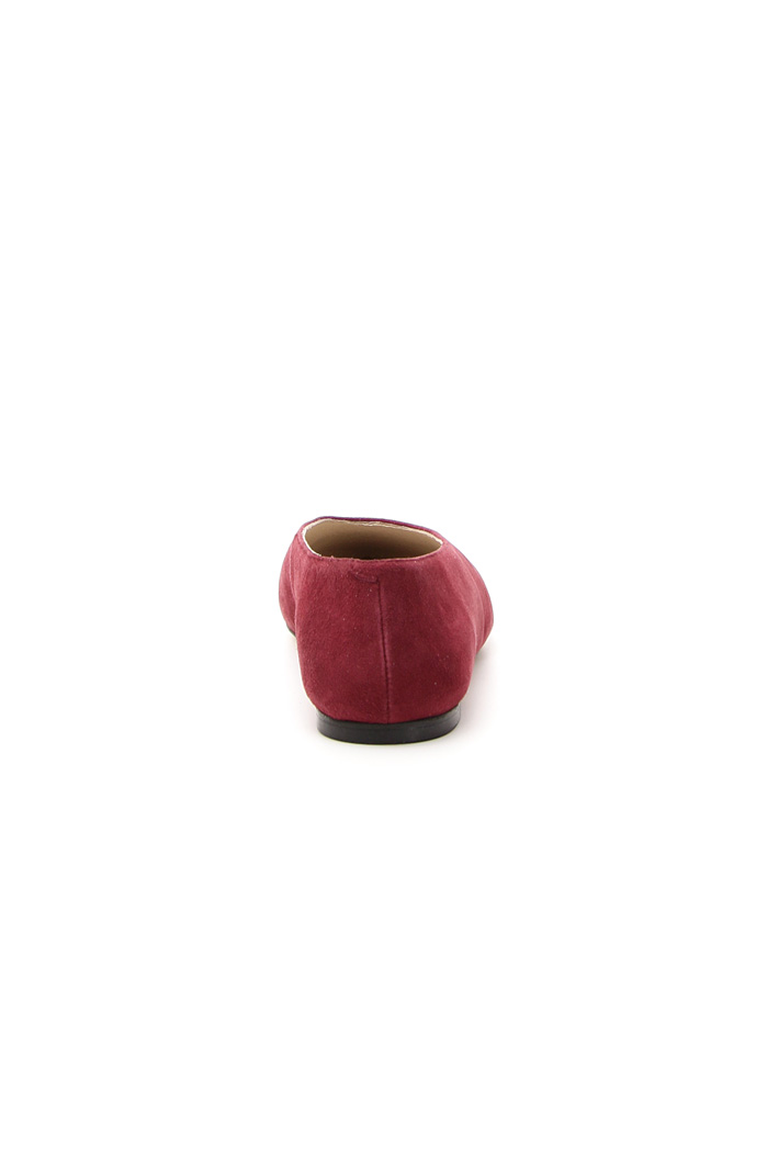 Ballerina accollata in pelle Diffusione Tessile Ballerina accollata in pelle Diffusione Tessile