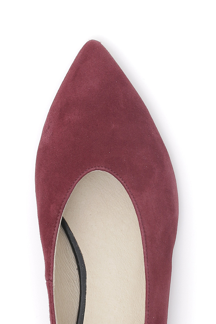 Ballerina accollata in pelle Diffusione Tessile Ballerina accollata in pelle Diffusione Tessile