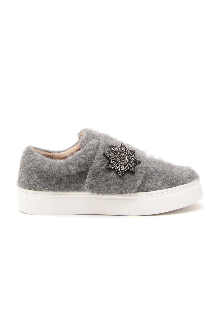 Sneackers rivestita in lana Diffusione Tessile Sneackers rivestita in lana Diffusione Tessile