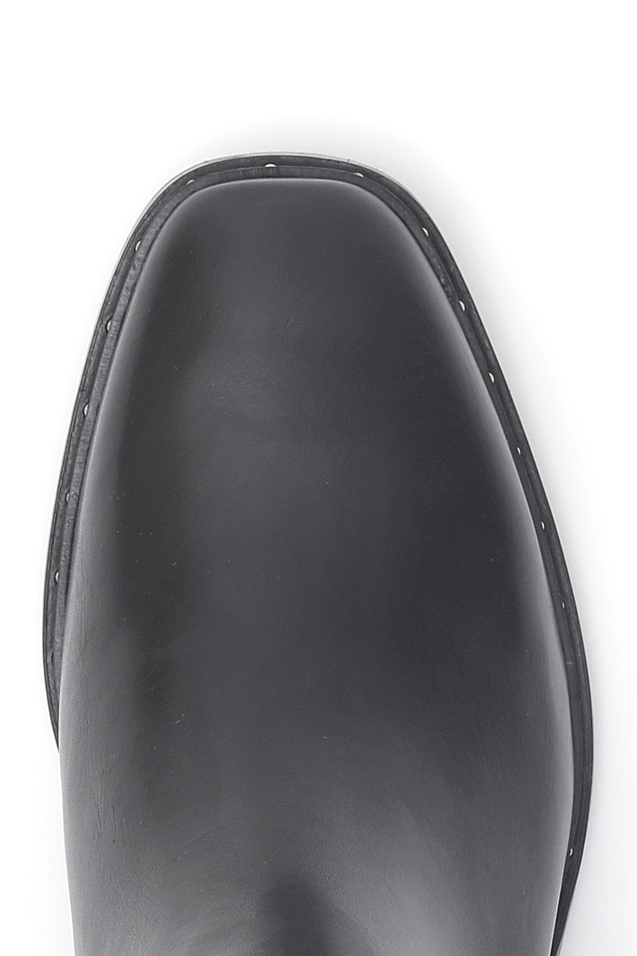 Stivaletti Chelsea con borchie Diffusione Tessile Stivaletti Chelsea con borchie Diffusione Tessile