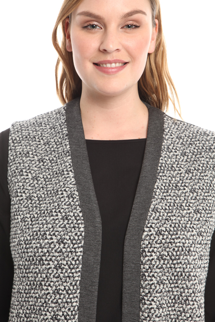 Gilet in jacquard matelassé Diffusione Tessile Gilet in jacquard matelassé Diffusione Tessile