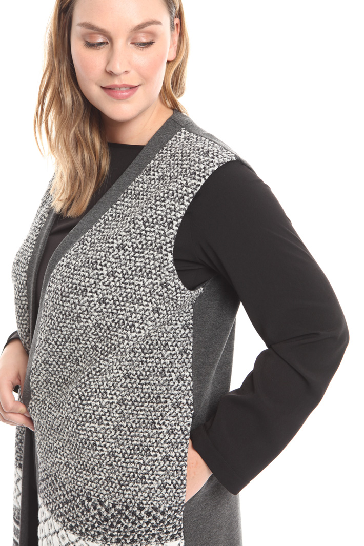 Gilet in jacquard matelassé Diffusione Tessile Gilet in jacquard matelassé Diffusione Tessile