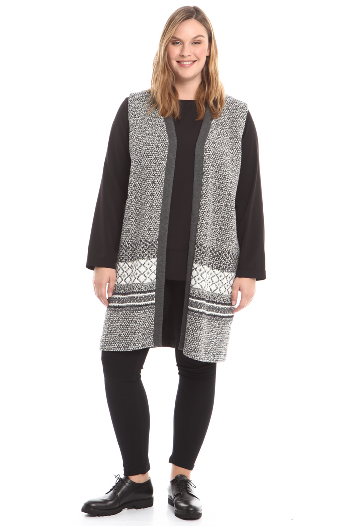 Gilet in jacquard matelassé Diffusione Tessile Gilet in jacquard matelassé Diffusione Tessile