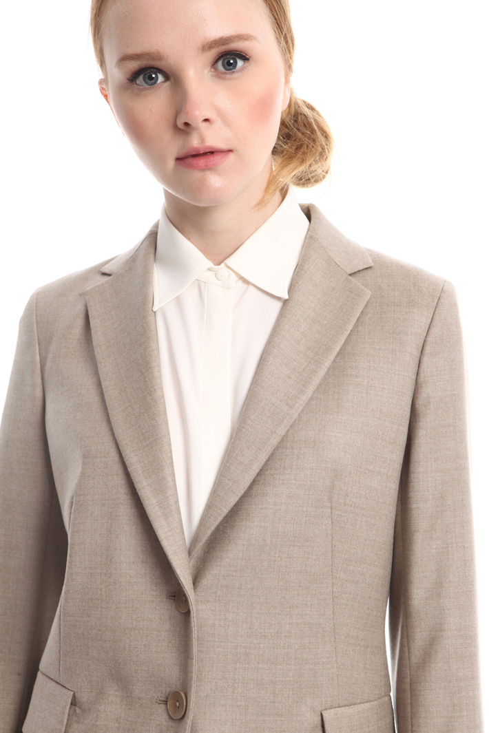 Blazer in flanella di lana Diffusione Tessile Blazer in flanella di lana Diffusione Tessile