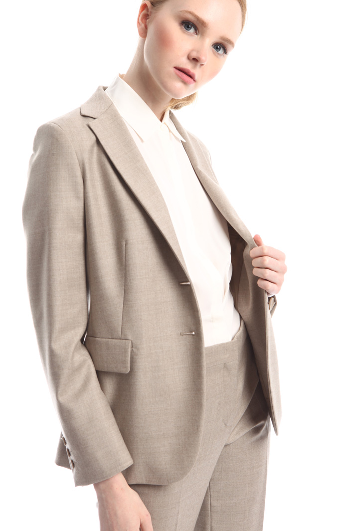 Blazer in flanella di lana Diffusione Tessile Blazer in flanella di lana Diffusione Tessile