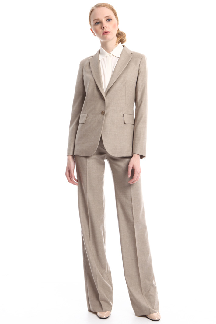 Blazer in flanella di lana Diffusione Tessile Blazer in flanella di lana Diffusione Tessile