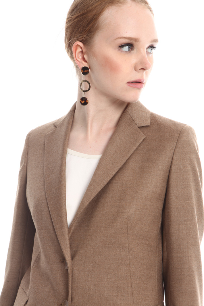 Blazer in flanella di lana Diffusione Tessile Blazer in flanella di lana Diffusione Tessile