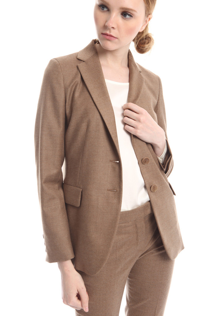 Blazer in flanella di lana Diffusione Tessile Blazer in flanella di lana Diffusione Tessile
