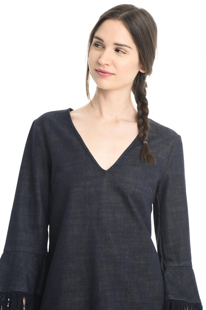 Abito in denim stretch Diffusione Tessile Abito in denim stretch Diffusione Tessile