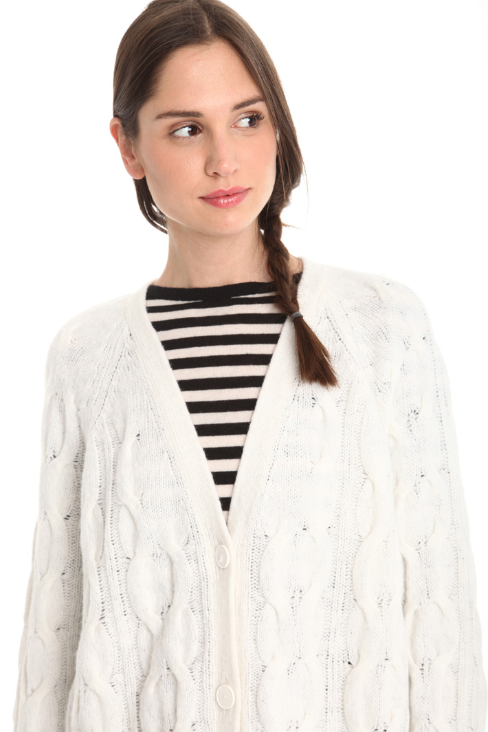 Cardigan in misto lana Cardigan in misto lana
