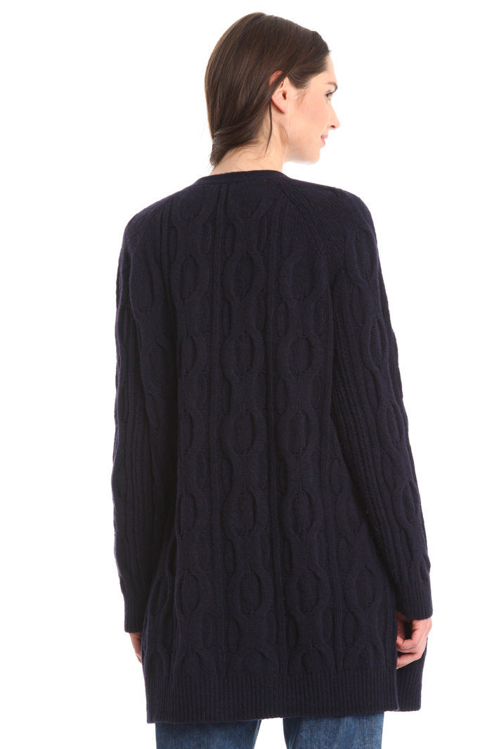 Cardigan in misto lana Diffusione Tessile Cardigan in misto lana Diffusione Tessile