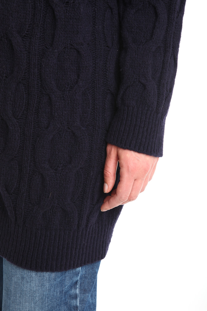 Cardigan in misto lana Diffusione Tessile Cardigan in misto lana Diffusione Tessile