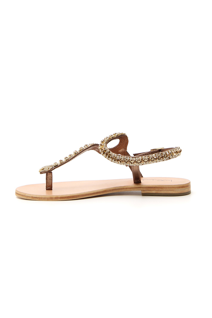 Sandalo flat con strass Intrend Sandalo flat con strass Intrend