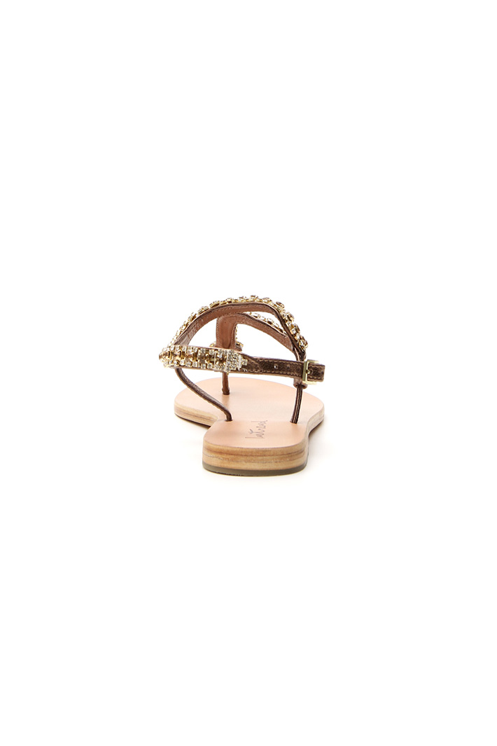 Sandalo flat con strass Intrend Sandalo flat con strass Intrend