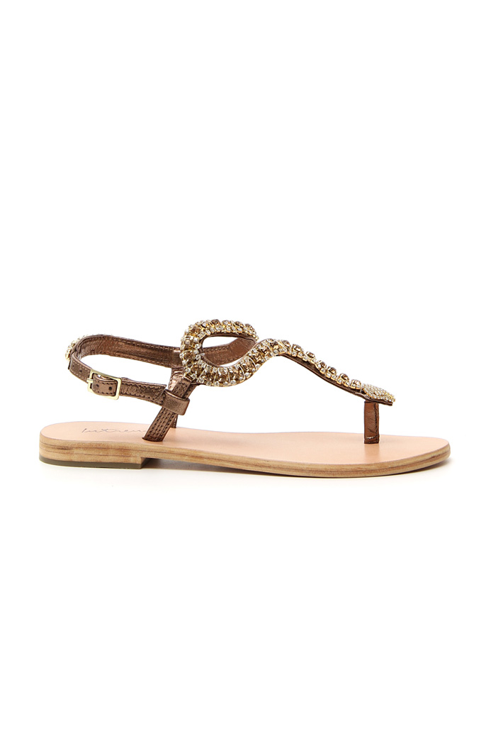 Sandalo flat con strass Intrend Sandalo flat con strass Intrend