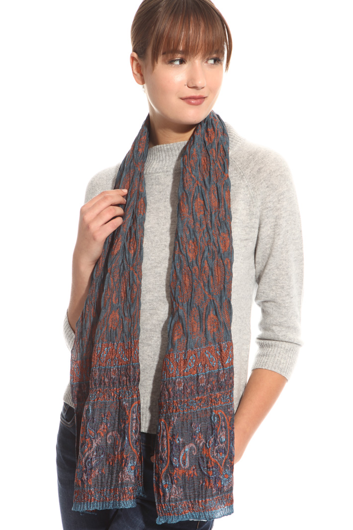 Sciarpa in tessuto jacquard Diffusione Tessile Sciarpa in tessuto jacquard Diffusione Tessile