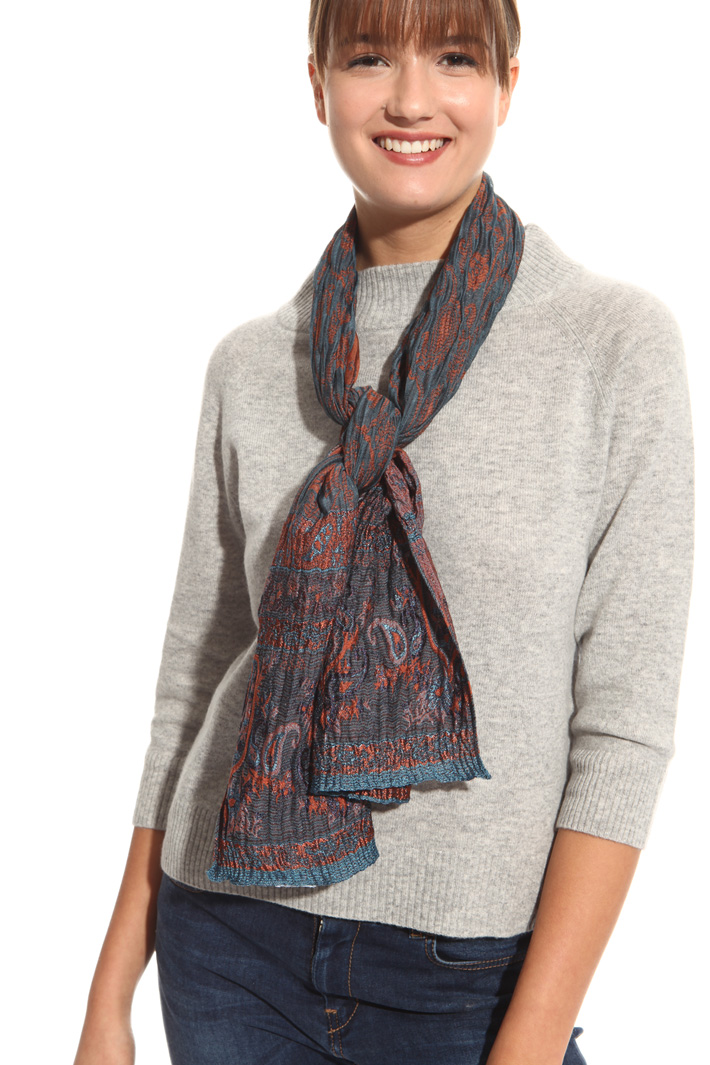 Sciarpa in tessuto jacquard Diffusione Tessile Sciarpa in tessuto jacquard Diffusione Tessile
