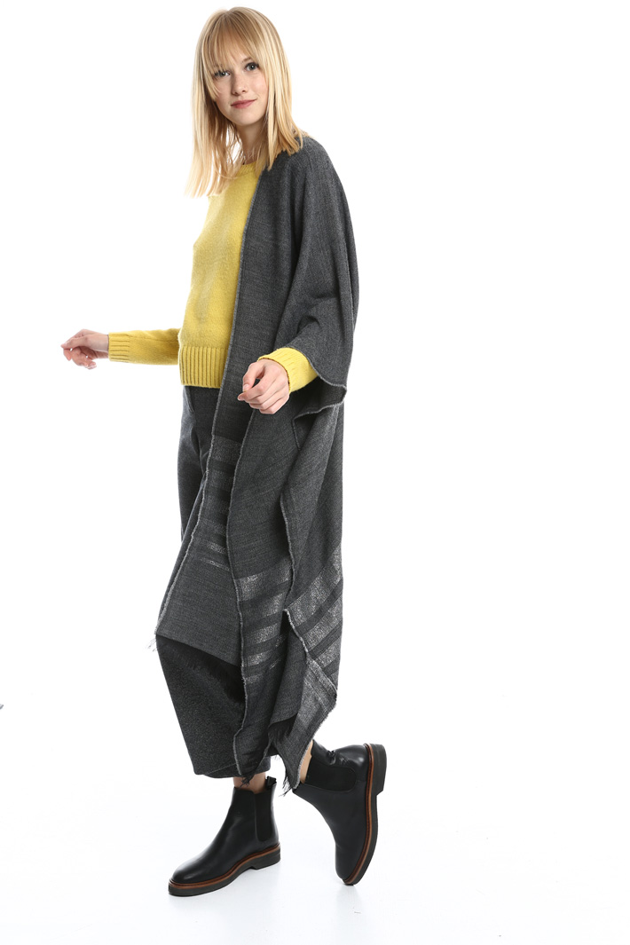 Sciarpa con righe lurex Diffusione Tessile Sciarpa con righe lurex Diffusione Tessile