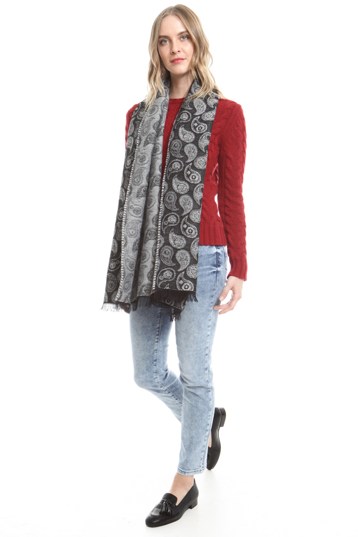 Sciarpa fantasia paisley Diffusione Tessile Sciarpa fantasia paisley Diffusione Tessile