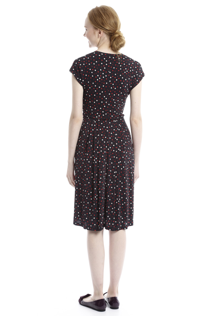 Abito a pois in jersey Diffusione Tessile Abito a pois in jersey Diffusione Tessile
