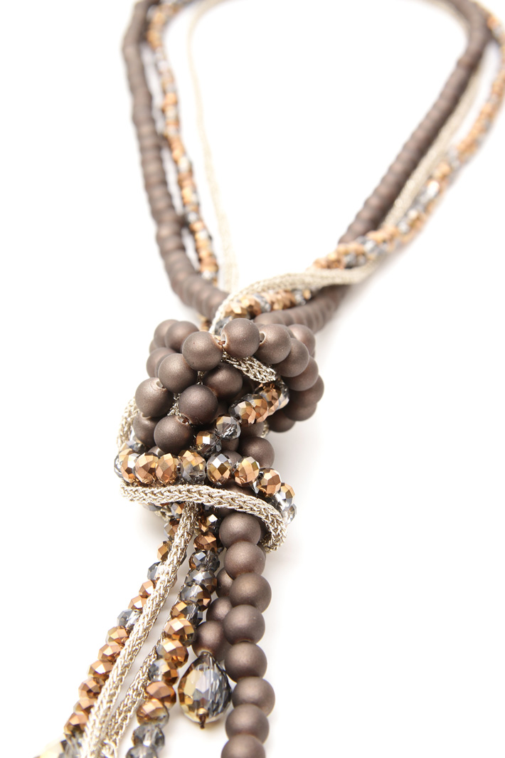 Collana con perline Diffusione Tessile Collana con perline Diffusione Tessile