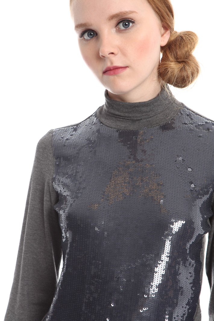 T-shirt con paillettes Diffusione Tessile T-shirt con paillettes Diffusione Tessile