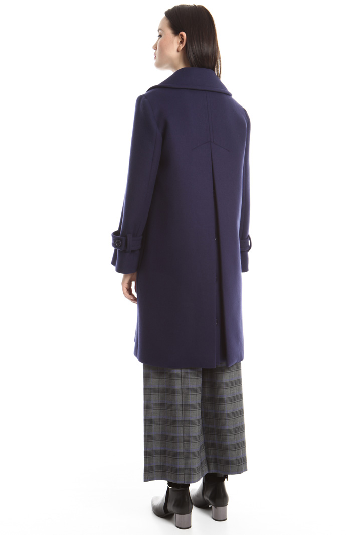 Cappotto con maxi revers Diffusione Tessile Cappotto con maxi revers Diffusione Tessile