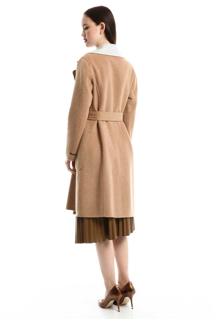 Cappotto reversibile in lana Diffusione Tessile Cappotto reversibile in lana Diffusione Tessile
