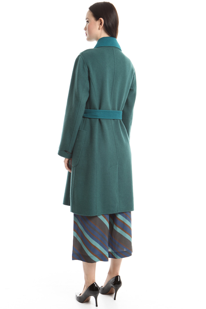Cappotto reversibile in lana Cappotto reversibile in lana