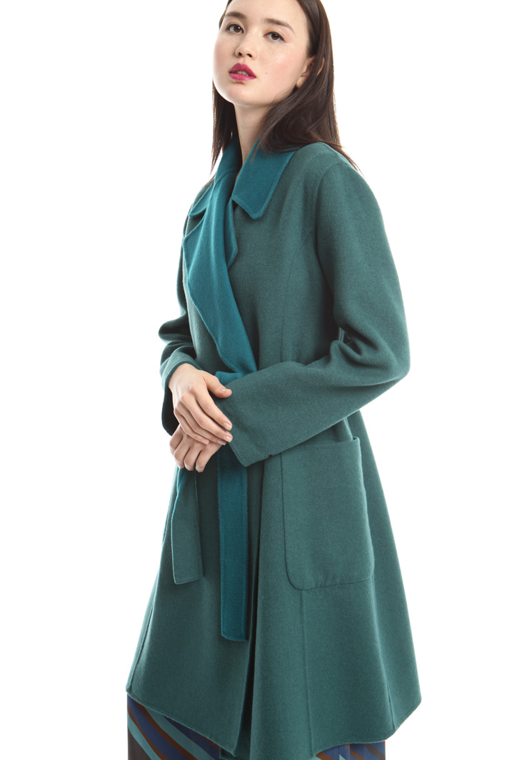 Cappotto reversibile in lana Cappotto reversibile in lana