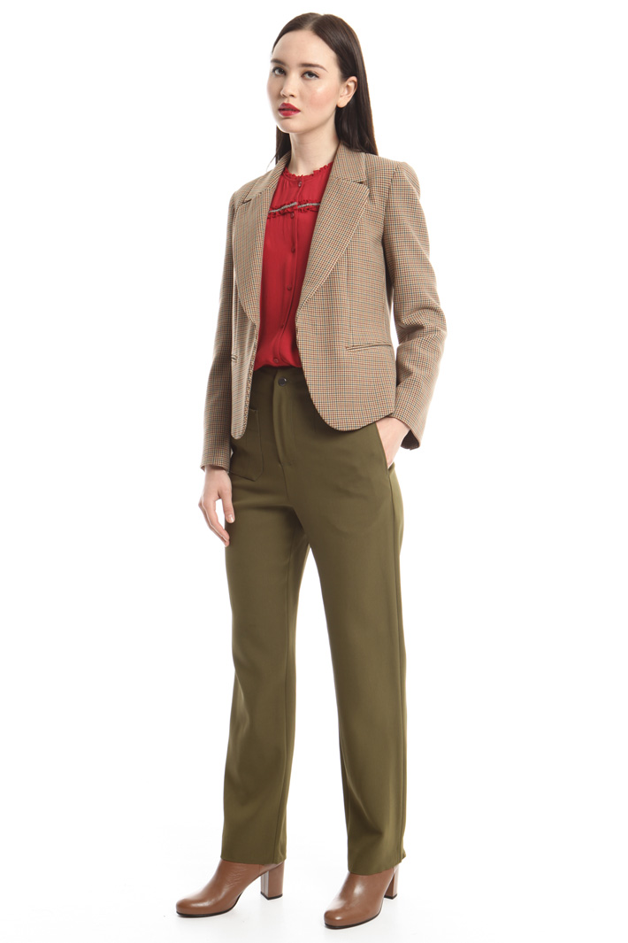 Blazer a motivo check Diffusione Tessile Blazer a motivo check Diffusione Tessile