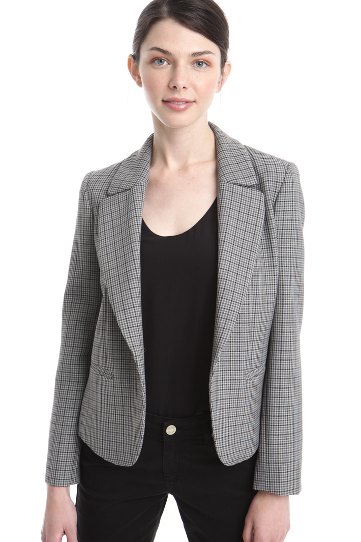 Blazer a motivo check Diffusione Tessile Blazer a motivo check Diffusione Tessile