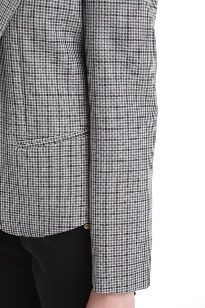 Blazer a motivo check Diffusione Tessile Blazer a motivo check Diffusione Tessile