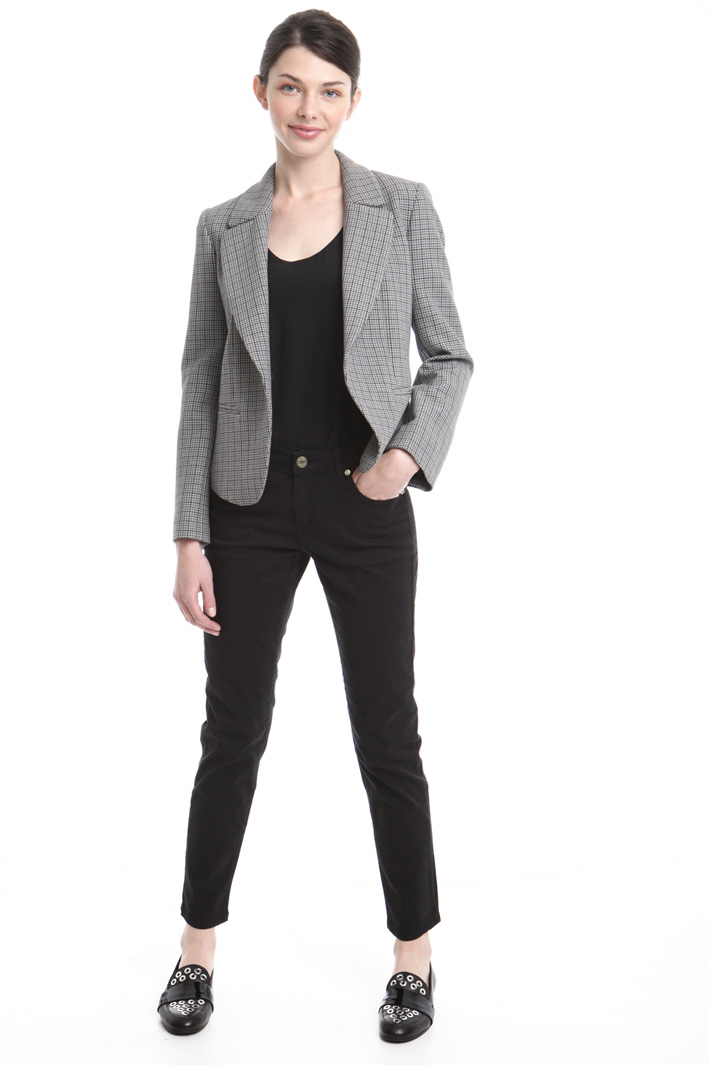 Blazer a motivo check Diffusione Tessile Blazer a motivo check Diffusione Tessile