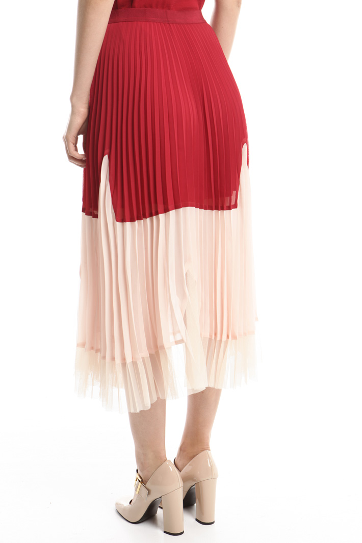 Gonna in georgette e tulle Diffusione Tessile Gonna in georgette e tulle Diffusione Tessile