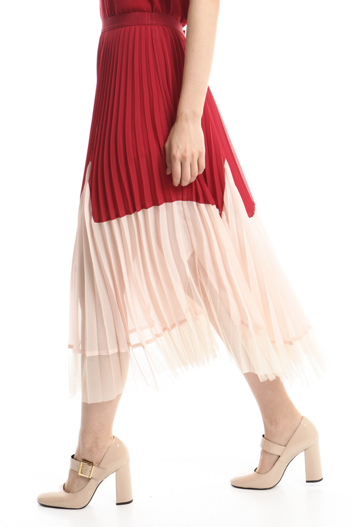 Gonna in georgette e tulle Diffusione Tessile Gonna in georgette e tulle Diffusione Tessile