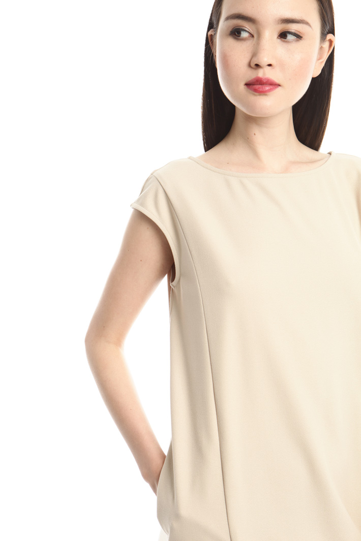 Abito in crepe stretch Diffusione Tessile Abito in crepe stretch Diffusione Tessile