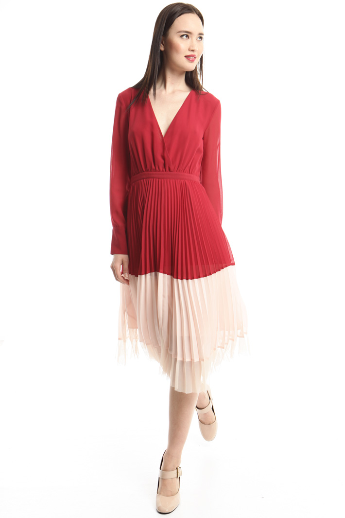 Abito in georgette e tulle Diffusione Tessile Abito in georgette e tulle Diffusione Tessile