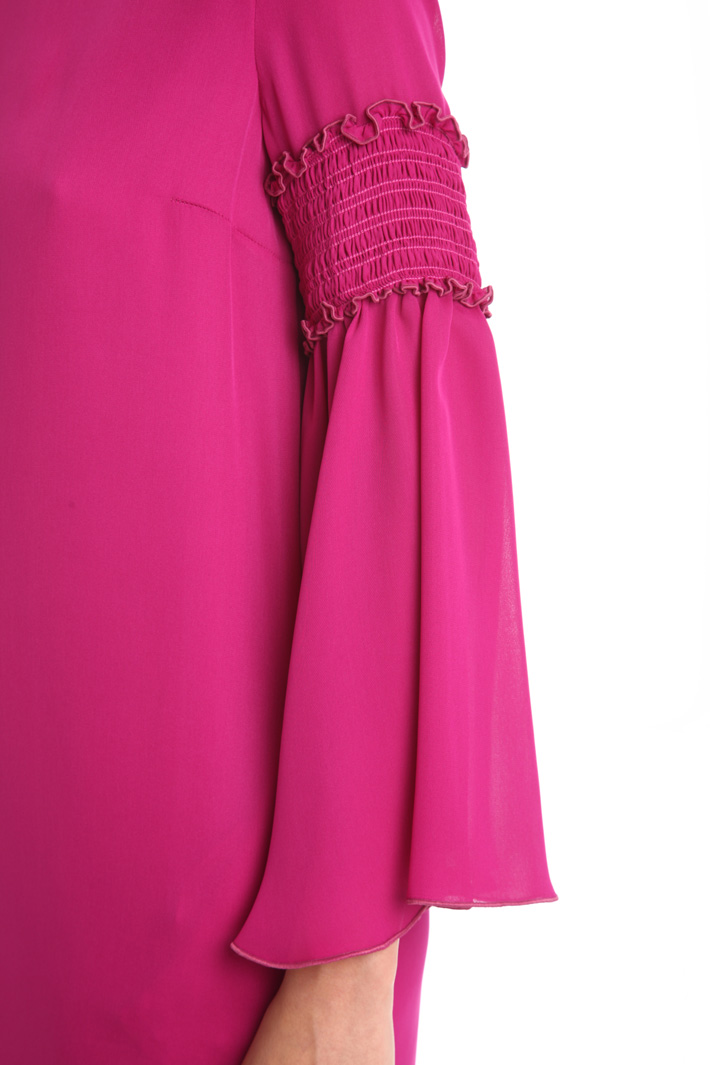 Abito in doppia georgette Diffusione Tessile Abito in doppia georgette Diffusione Tessile