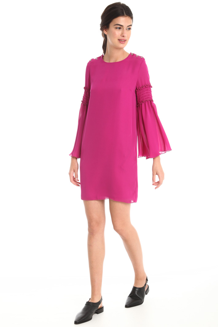 Abito in doppia georgette Diffusione Tessile Abito in doppia georgette Diffusione Tessile