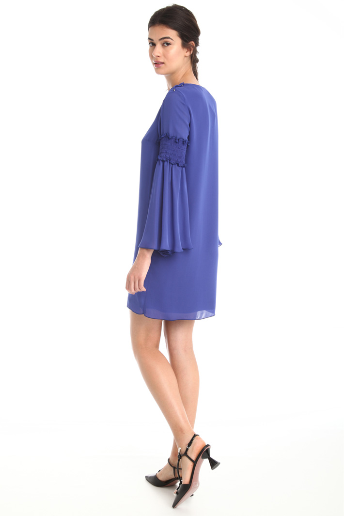 Abito in doppia georgette Diffusione Tessile Abito in doppia georgette Diffusione Tessile
