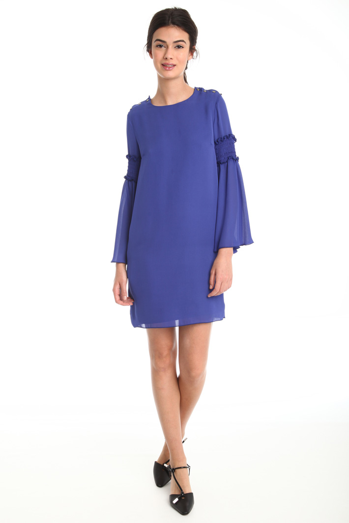 Abito in doppia georgette Diffusione Tessile Abito in doppia georgette Diffusione Tessile
