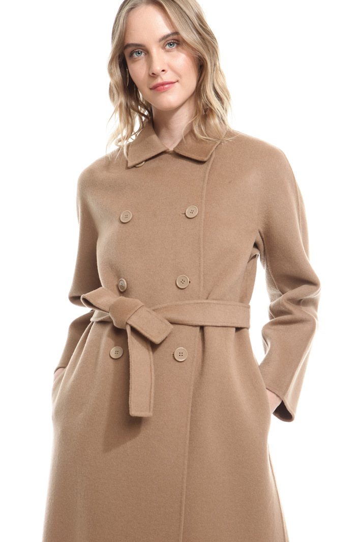 Double-breasted drap coat Diffusione Tessile Double-breasted drap coat Diffusione Tessile