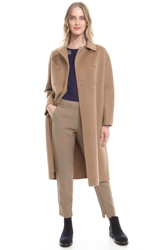 Double-breasted drap coat Diffusione Tessile Double-breasted drap coat Diffusione Tessile