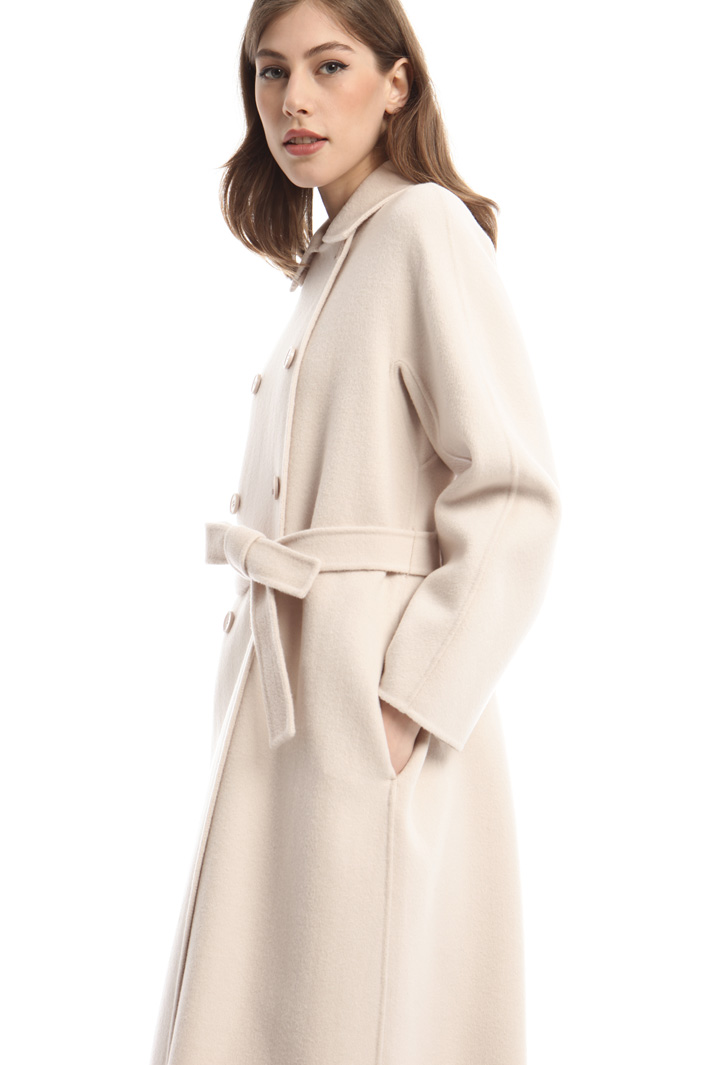 Double-breasted drap coat Diffusione Tessile Double-breasted drap coat Diffusione Tessile