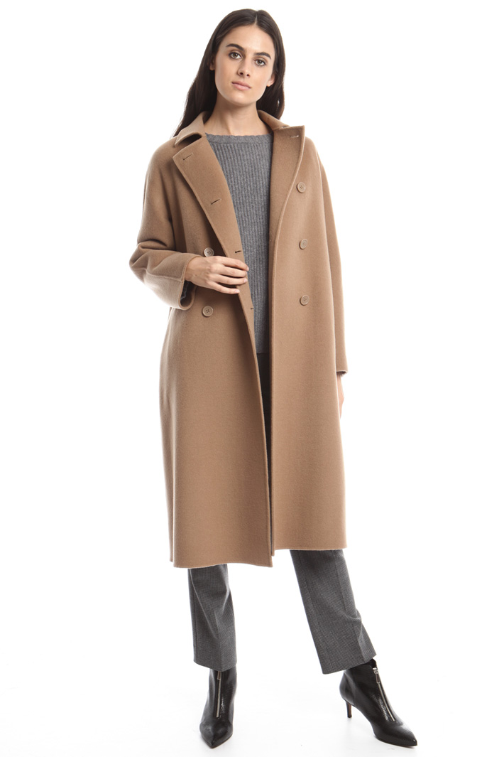 Double-breasted drap coat Diffusione Tessile Double-breasted drap coat Diffusione Tessile