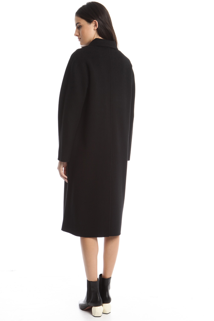Double-breasted drap coat Diffusione Tessile Double-breasted drap coat Diffusione Tessile