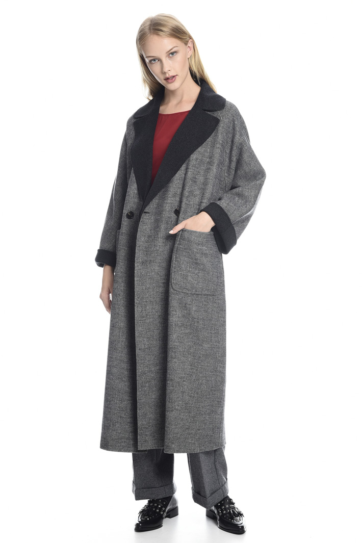 Cappotto double-face in lana Diffusione Tessile Cappotto double-face in lana Diffusione Tessile